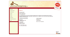 Desktop Screenshot of pfand-versteigerung.net